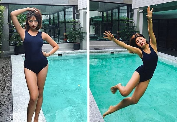 13. На какое их этих фото у бассейна похоже ваше?