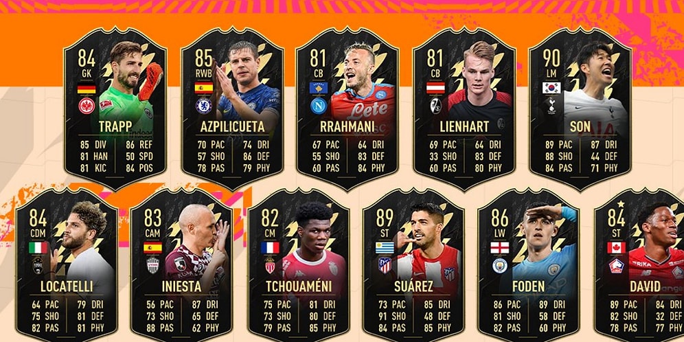 FIFA 22'de TOTW 3 Belli Oldu: Son ve Foden, Göz Dolduruyor