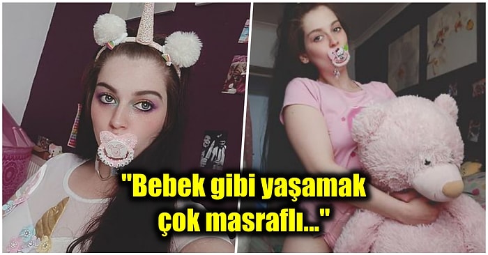 Çocukluk Travmasını Atlatabilmek İçin Bebek Gibi Giyinip Yaşayan 24 Yaşındaki Kadının Enteresan Hikayesi