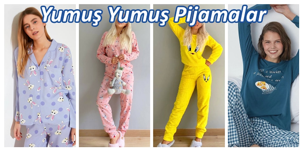 Sonbaharda Hem Sizi Hem İçinizi Isıtacak Yumuşacık Pijama Takımları