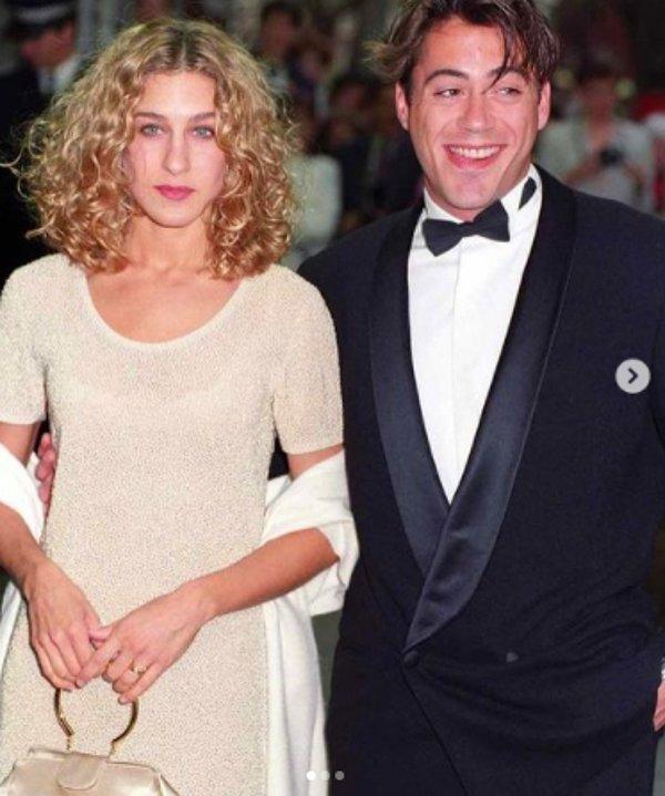 3. Sarah Jessica Parker ve Robert Downey Jr, 1991