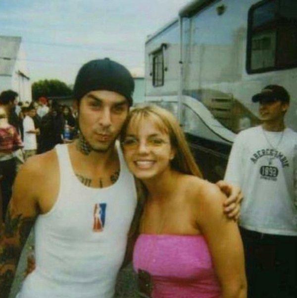 13. Travis Barker and Britney Spears, 1999