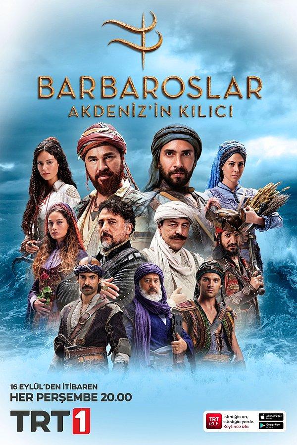 1. Barbaroslar: Akdeniz'in Kılıcı - IMDb: 8.9