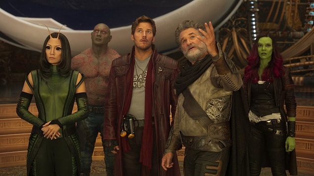 14. Guardians of the Galaxy 2 (Galaksinin Koruyucuları 2) - IMDb: 7.6