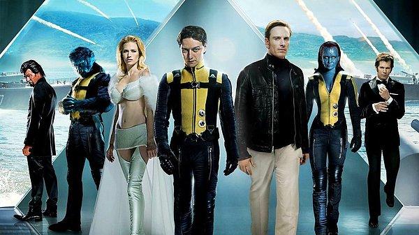 13. X-Men: First Class (X-Men Birinci Sınıf) - IMDb: 7.7