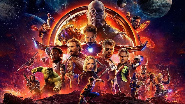 2. Avengers: Infinity War (Yenilmezler: Sonsuzluk Savaşı) - IMDb: 8.4