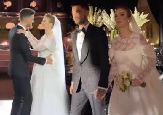 İdo Tatlıses ve Yasemin Şevkatli Görkemli Bir Düğün İle Evlendi! İşte Düğünden İlk Kareler...