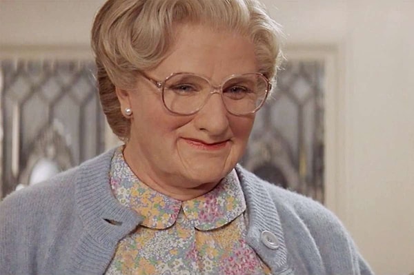 11. Mrs. Doubtfire