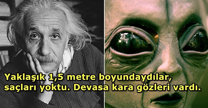 Dünyayı Sarsacak İddia! Einstein 5 Uzaylı Cesedine Otopsi mi Yaptı?