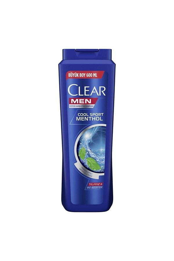 14. Clear Men Cool Sport Menthol şampuan, içerdiği mentol sayesinde saç derinizi ve saçınızı kir, yağ ve kepek izlerinden arındırırken serin bir esinti hissi yaratarak ferahlamanızı da sağlar.