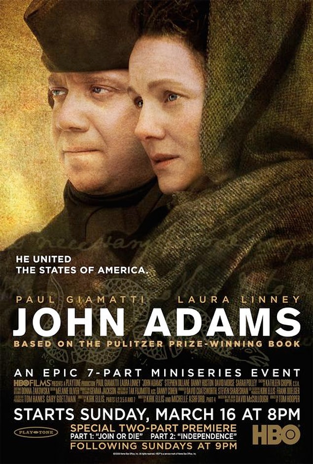 1. John Adams - IMDb: 8.5