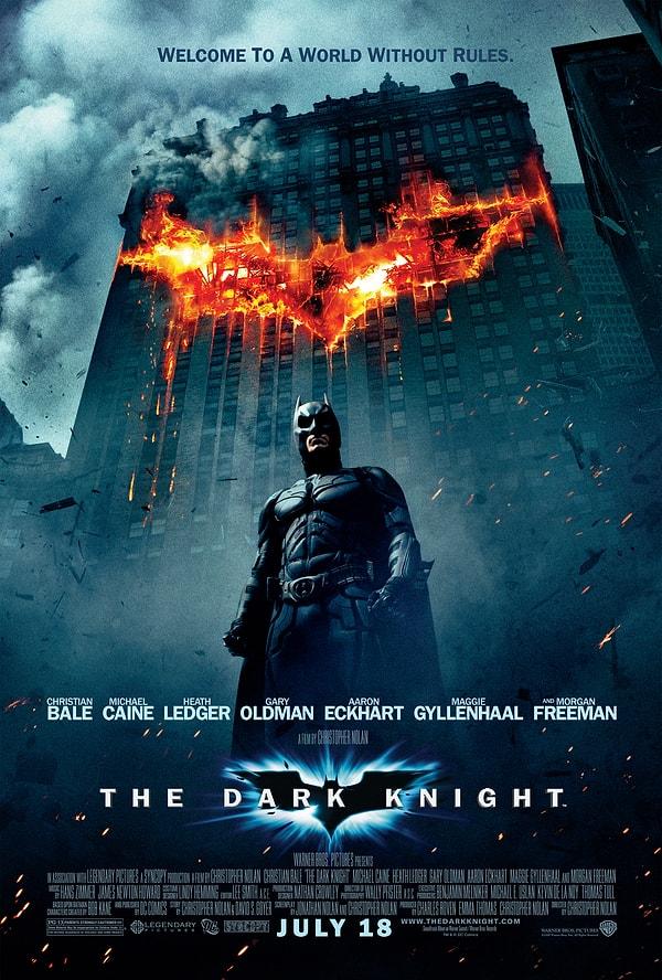 1. The Dark Knight - IMDb: 9.0