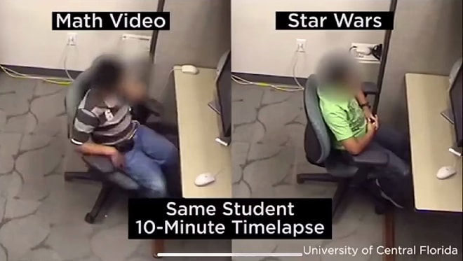 Dikkat Eksikliği ve Hiperaktivitesi olan Bir Çocuğa 10 Dakika Boyunca Matematik Videosu ve Star Wars İzletildi