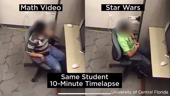 Dikkat Eksikliği ve Hiperaktivitesi olan Bir Çocuğa 10 Dakika Boyunca Matematik Videosu ve Star Wars İzletildi