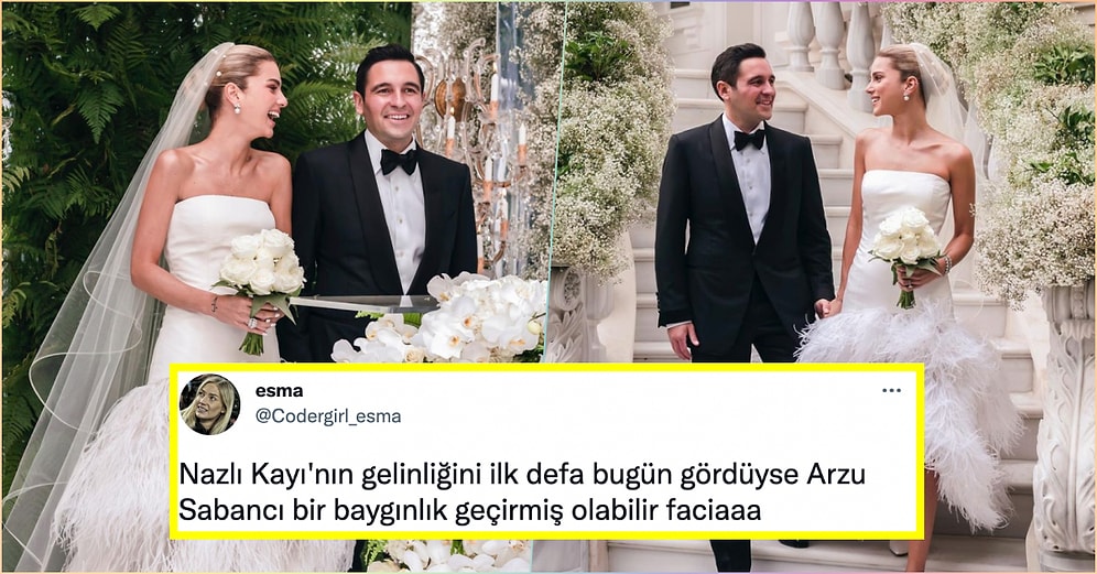 Onlar Erdi Muradına Biz Çıkalım Kerevetine... Nazlı Kayı ve Hacı Sabancı Sade Bir Törenle Evlendi!