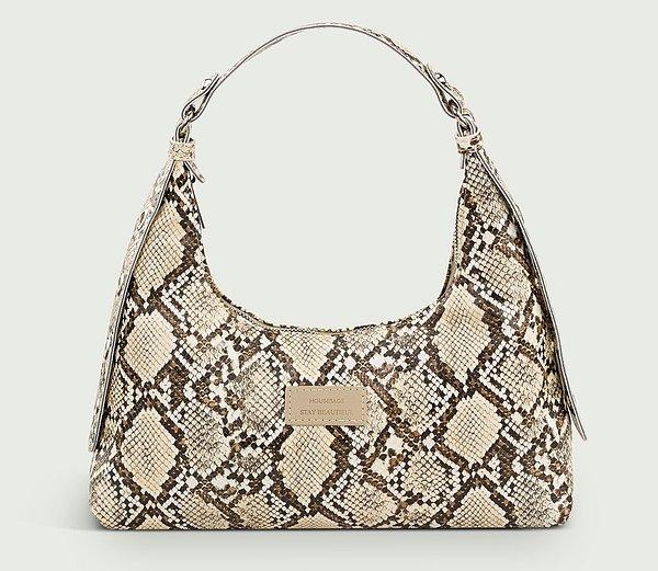 Yılan derisi desenli çanta modelleri ile göz alıcı ve dikkat çekici bir stile imza atın! 🤩