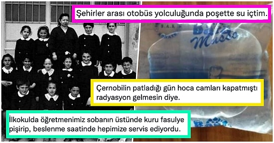 Nostaljinin Dibine Vurduk! Zamanın Su Gibi Aktığını Göstererek Hepimize Koca Bir ‘Ah Be’ Dedirten 19 Kişi