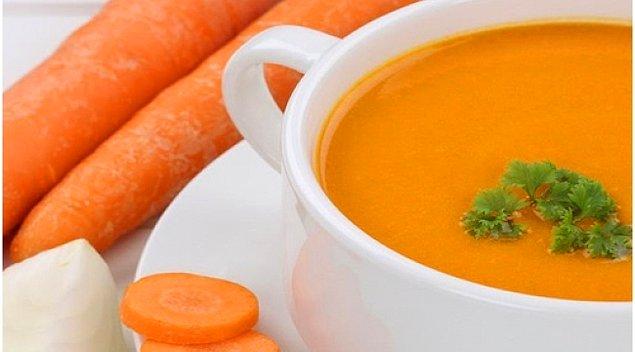 4. Vitamin deposu kış çorbası: Zencefilli Havuç Çorbası