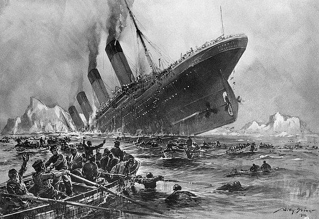 3. 1898'de bir buzdağına çarpan ve cankurtaran botlarının az olması sebebi ile insanların öldüğü, Titan isimli bir gemi hikayesi yayınlanmış.