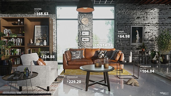 2010-е (стоимость гостиной в IKEA = 2806,45 долларов)