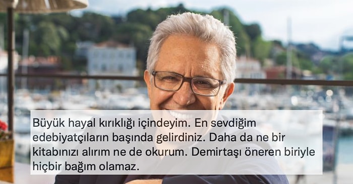 Ünlü Yazar Zülfü Livaneli'nin Selahattin Demirtaş'ın Kitabıyla İlgili Yaptığı Yorum Gündeme Oturdu