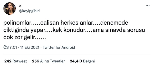 2. Hayat da böyle değil midir?