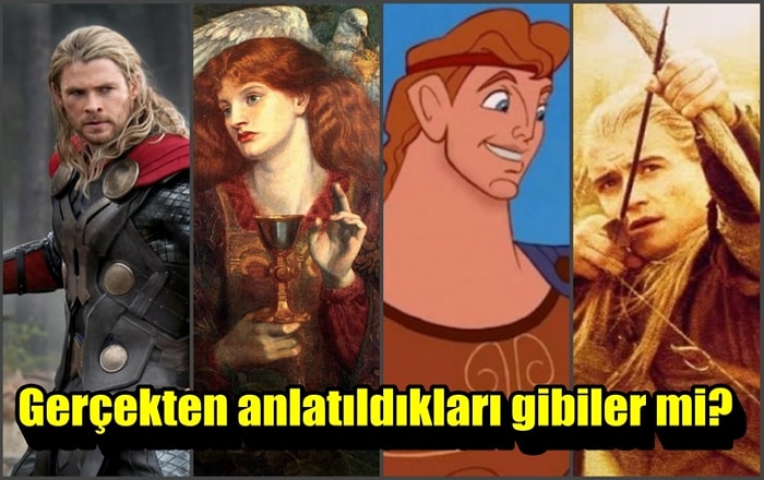 Filmler vs Mitoloji! Filmlerde İzlediğiniz Mitolojik Karakterler Gerçekten Anlatıldıkları Gibi mi?