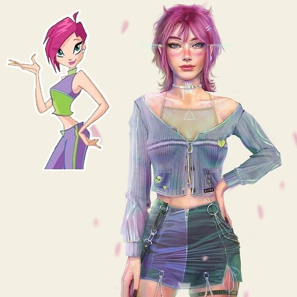 10. Текна из «Клуб Винкс»