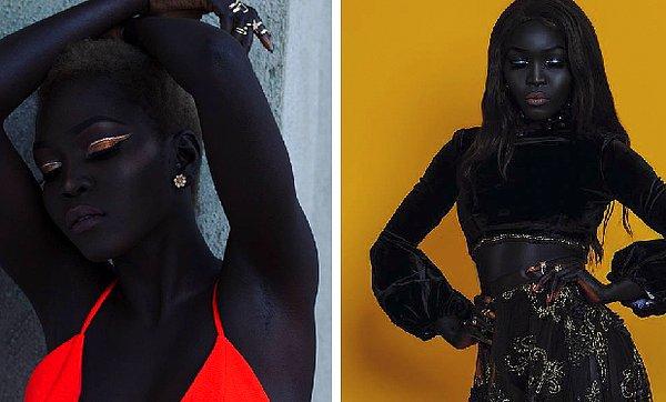 7. Amerikan model Nyakim Gatwech "Karanlıklar Kraliçesi" olarak isimlendiriliyor.