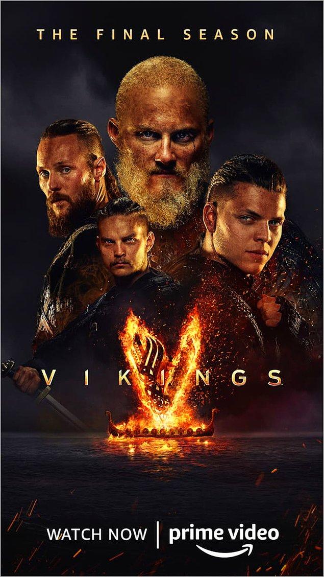 6. Vikings/Vikingler (2013) - IMDb: 8.5