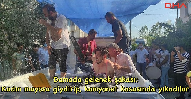 3. Damat çıplak!