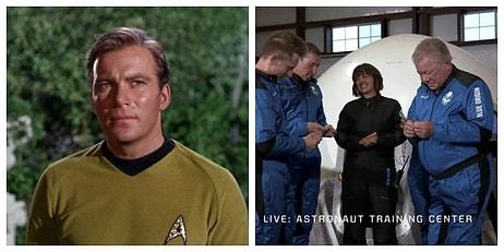 Film Gerçek Oldu: Star Trek’in Kaptan Kirk’ü Uzaya Çıktı