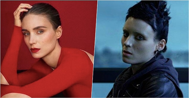 7. Rooney Mara – Ejderha Dövmeli Kız