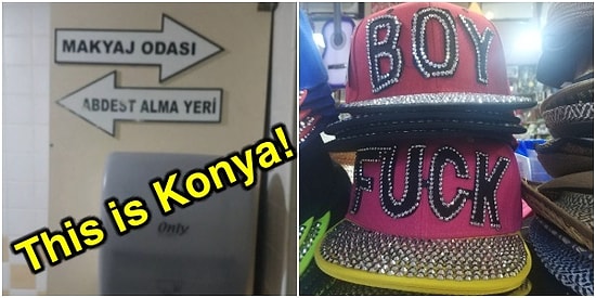 Konya'daki Bir Dinlenme Tesisinde Bulunan Birbirinden Tuhaf Detaylara Bakarken Kara Deliğe Düşeceksiniz