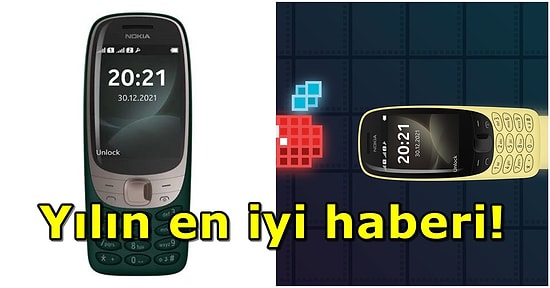 Var mı Yılan Oyununda Kapışacak? Nokia 6310 Yeniden Satışa Sunuluyor