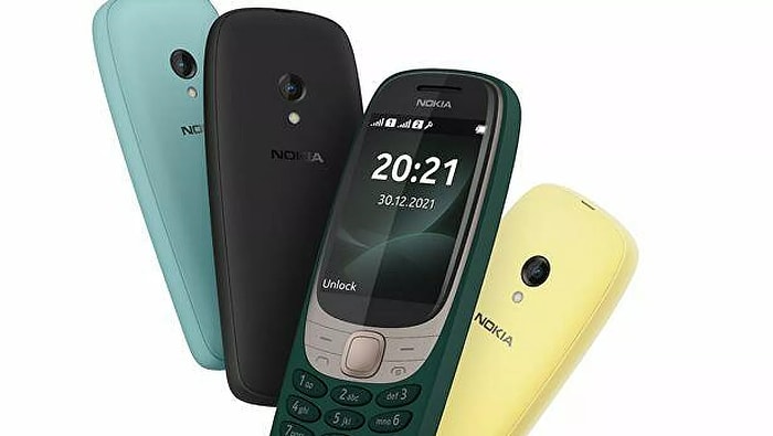 Nokia "Tuğla Telefon" Olarak Bilinen 6310 Modelini Piyasaya Sürdü! İçerisinde Yılan Oyunu da Var...