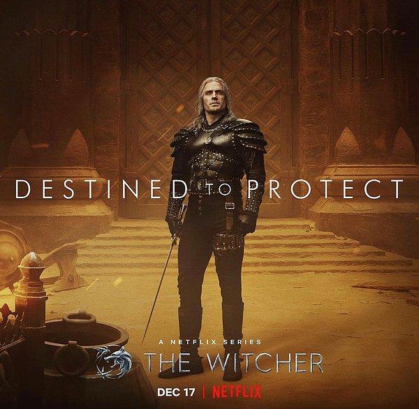 2. The Witcher dizisinden yeni bir poster paylaşıldı. The Witcher 2. sezon 17 Aralık'ta Netflix'te yayınlanacak.