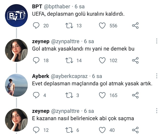 1. Keşke futbol hakkında bizim de bu kadar bilgimiz olsaydı...
