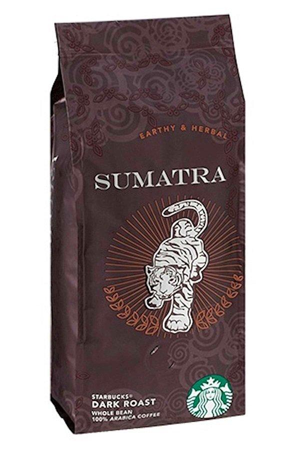 17. Benim favorime geldi sıra: Topraksı bir aromaya sahip olan Starbucks Sumatra