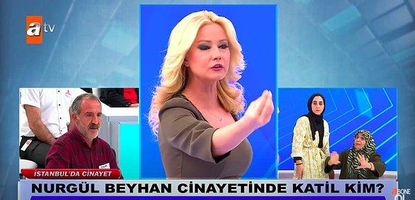 Müge Anlı da Yaşar Beyhan'ın verdiği tepkiler üzerine "Bir anda sen geldin stüdyoya. Ben mi çağırdım? Beni buradan çekip gitmekle tehdit edemezsiniz" diyerek tepki gösterdi.