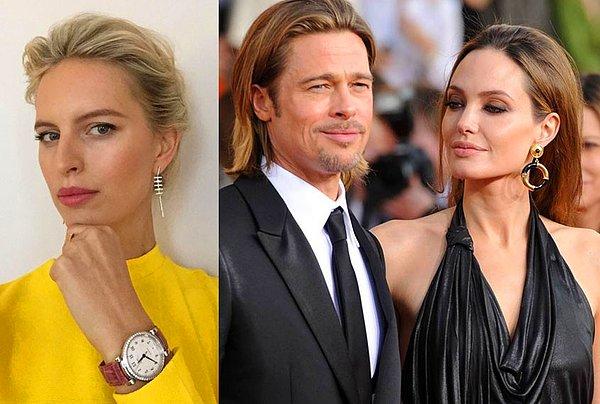 5. Hollywood'u sallayan bir diğer iddia ise ünlü model Karolina Kurkova'nın Angelina Jolie ve Brad Pitt ile grup seks yaptığını söylemesiydi.