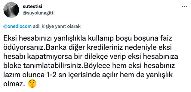 2. Bakın bunu yazalım bir köşeye lazım olur.