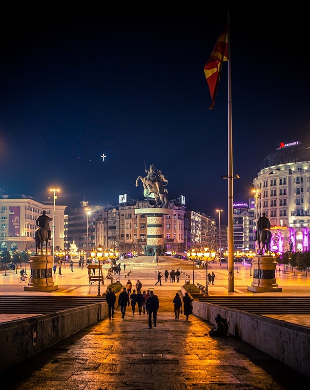 2. Makedonya, Üsküp - 285 dolar: