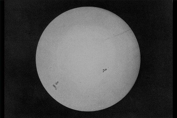 6. Ay'ın 1845 yılında çekilmiş ilk fotoğrafı: