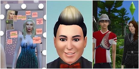 Ünlü İsimleri Sims Karakterlerine Çeviren Hesabın Birbirinden Absürt 13 Çalışması