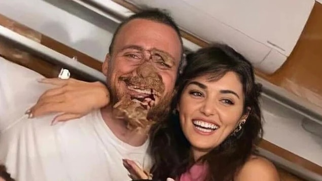 Kerem Bürsin ve Hande Erçel Arasında Gerilim