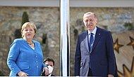 Merkel'le Birlikte Boğazı İzleyen Erdoğan’dan 'Direk' Şakası