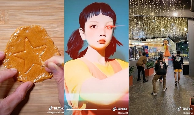 TikTok'un yayınladığı verilere göre #SquidGame etiketi altında paylaşılan videolar 22.8 milyar görüntülenmeye ulaştı.