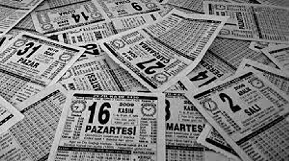 Günlerin Adı Nereden Geliyor?