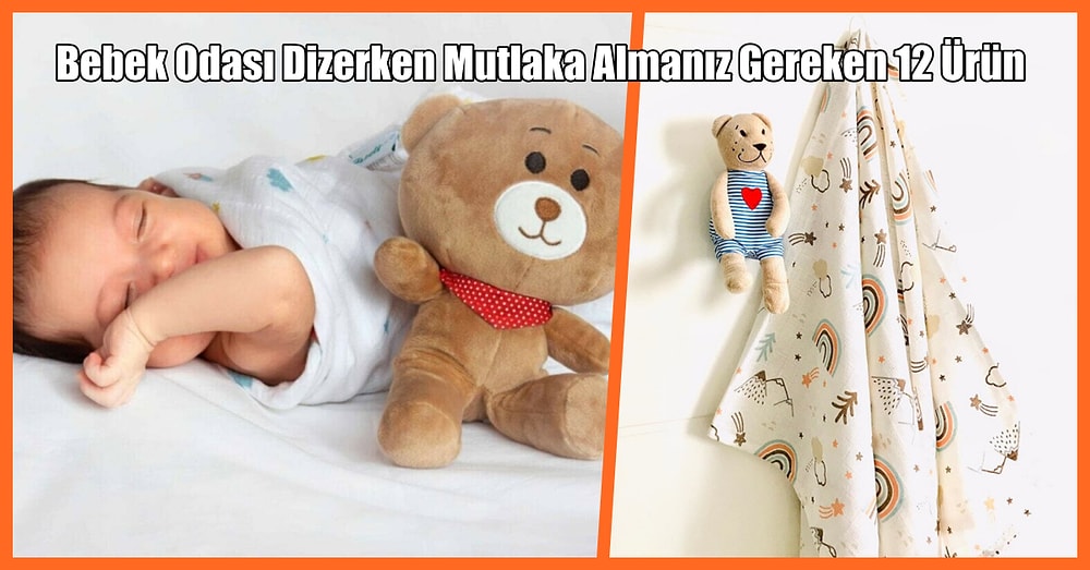 Bebek Odası Dizayn Edenlerin Çok Beğeneceği 12 Ürün